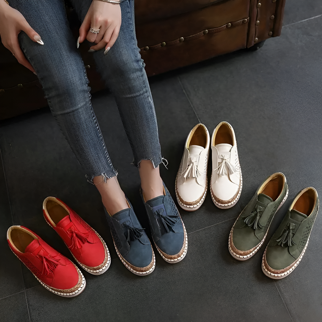 Juliette Tassel Sneakers