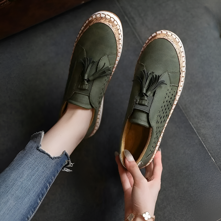 Juliette Tassel Sneakers