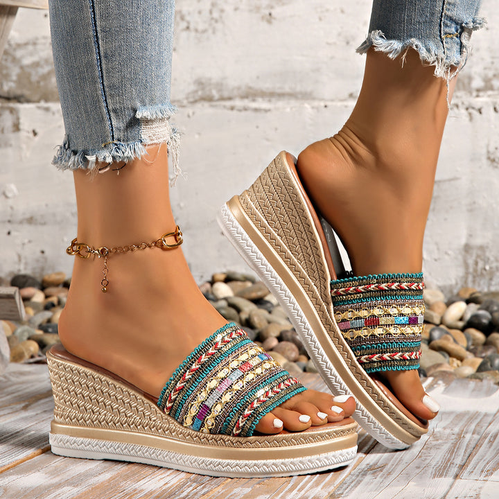 Amanda Sculpted Slides