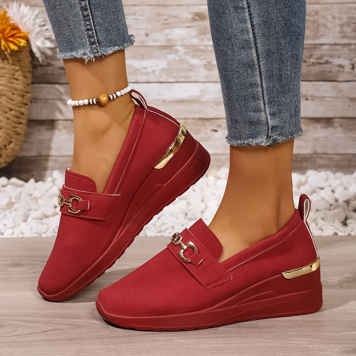 Delilah Wedge Slip-Ons