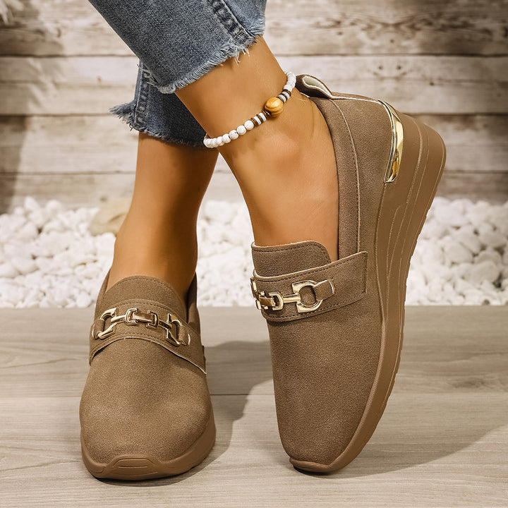 Delilah Wedge Slip-Ons
