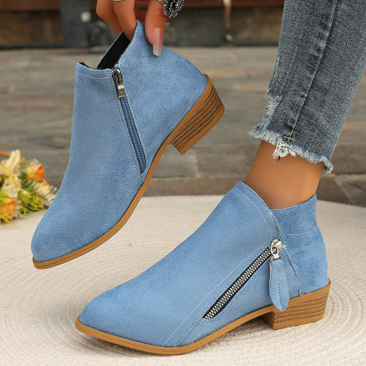 Amara Zipper Boots