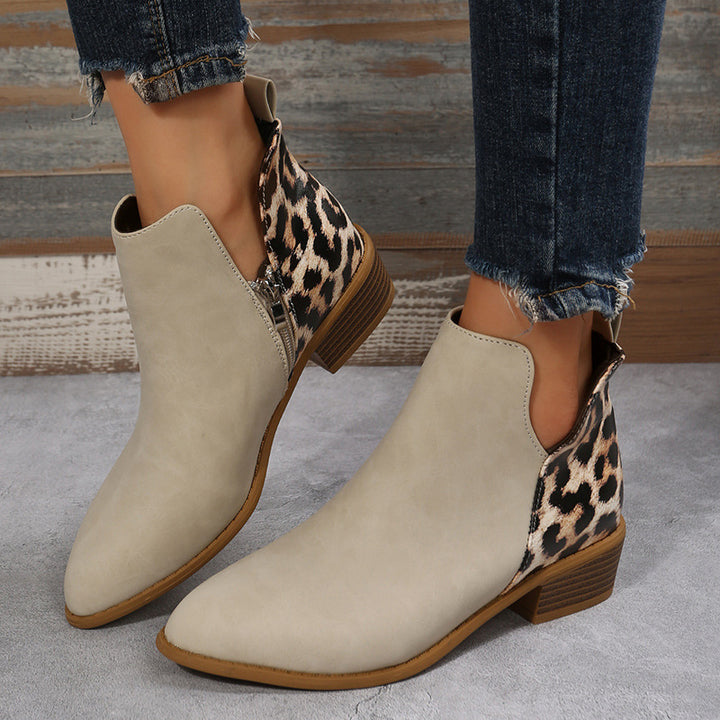 Estella Leopard Boots