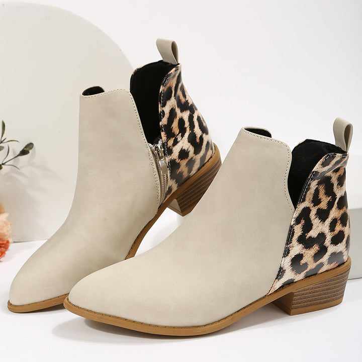 Estella Leopard Boots