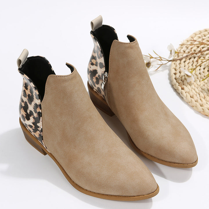 Estella Leopard Boots