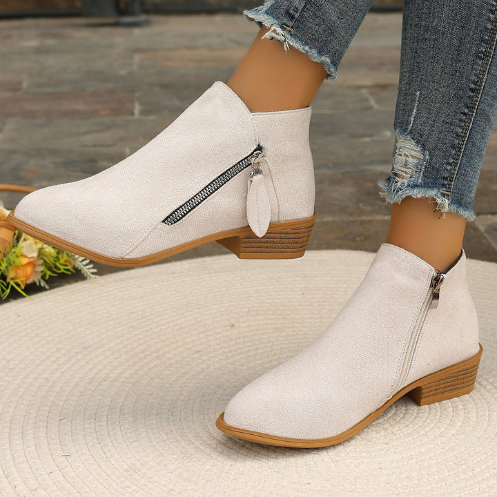 Amara Zipper Boots