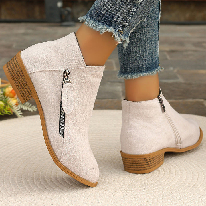 Amara Zipper Boots