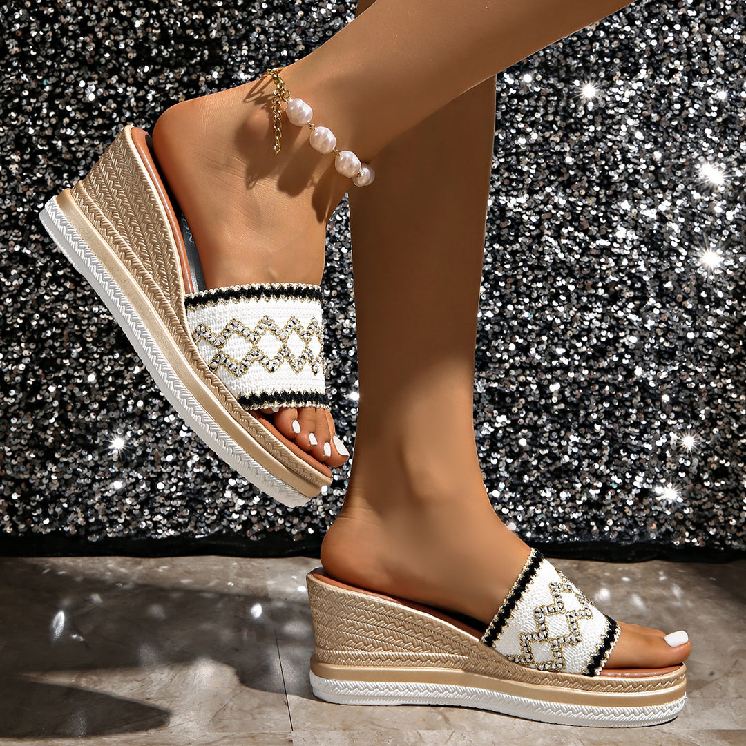 Amanda Sculpted Slides