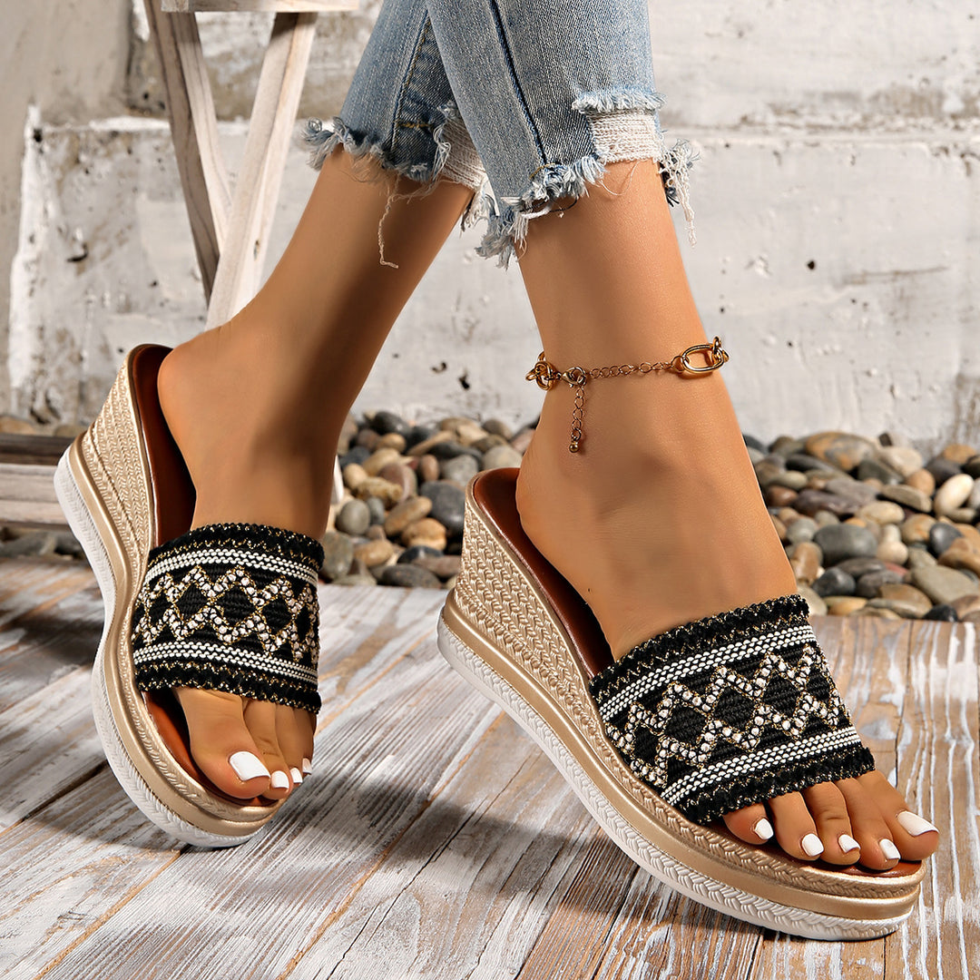 Amanda Sculpted Slides
