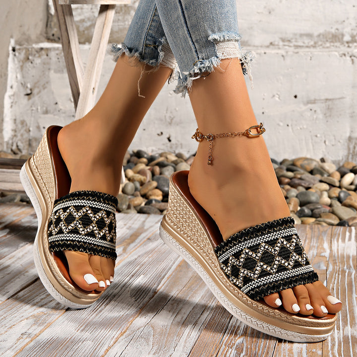 Amanda Sculpted Slides