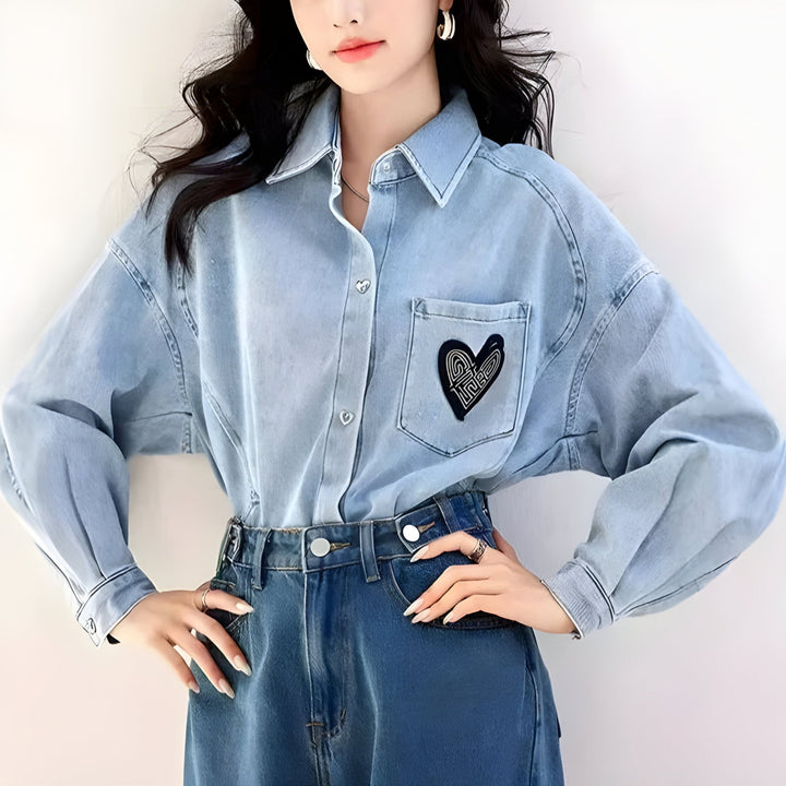 Sweetheart Denim Shirt