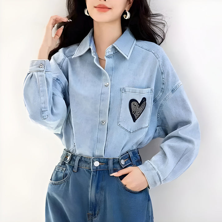 Sweetheart Denim Shirt