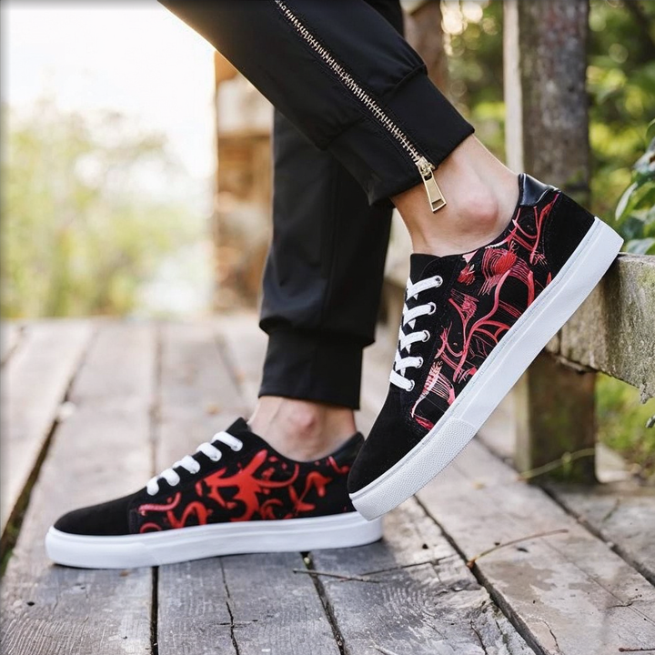 Asphalt Rune Sneakers