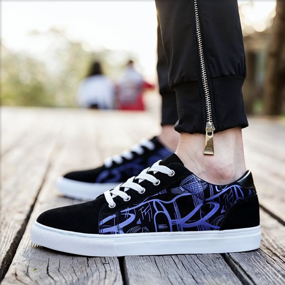 Asphalt Rune Sneakers